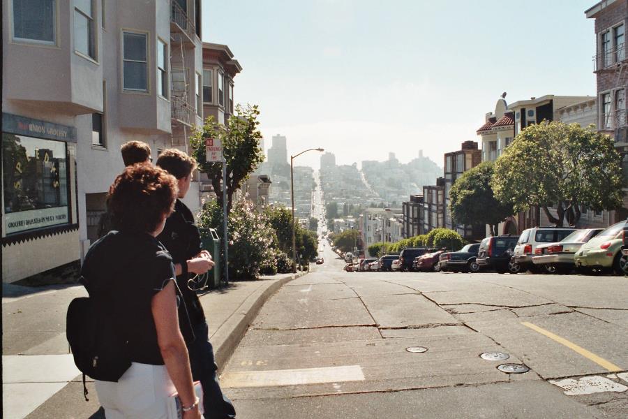 Zu Fuß unterwegs in San Francisco