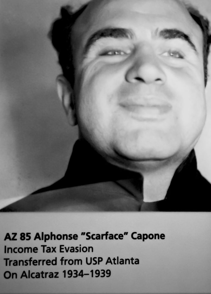 Berühmtester Insasse von Alcatraz war Mafiaboss Al Capone
