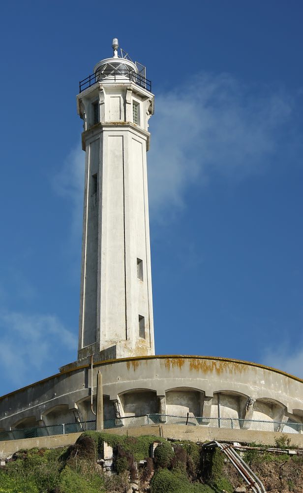 Der Alcatraz Leuchtturm steht heute noch