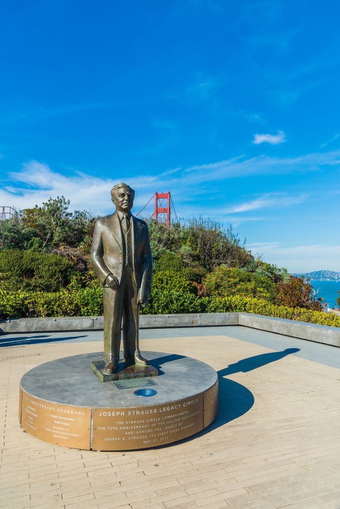 Joseph Strauss Ingenieur der Golden Gate Brücke