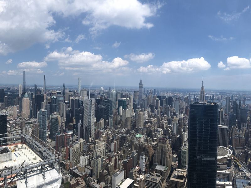 Genialer Blick auf New York von The Edge