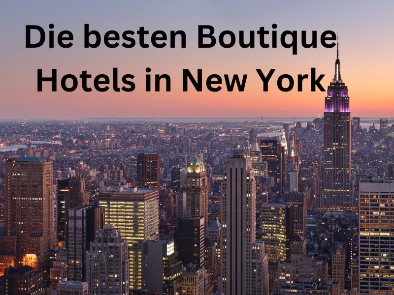 Boutique Hotels New York
