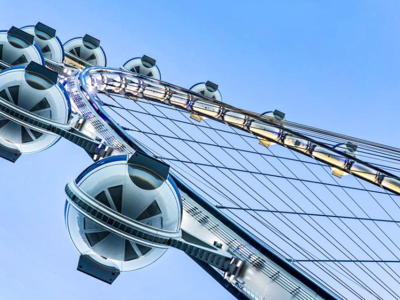 Las Vegas Fahrt mit dem Riesenrad High Roller