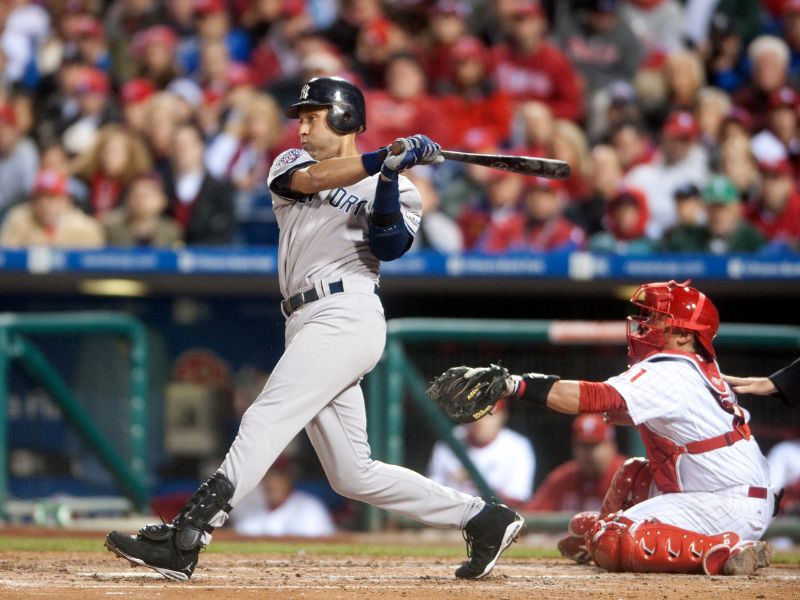 Szene aus einem Baseball Spiel der Yankees