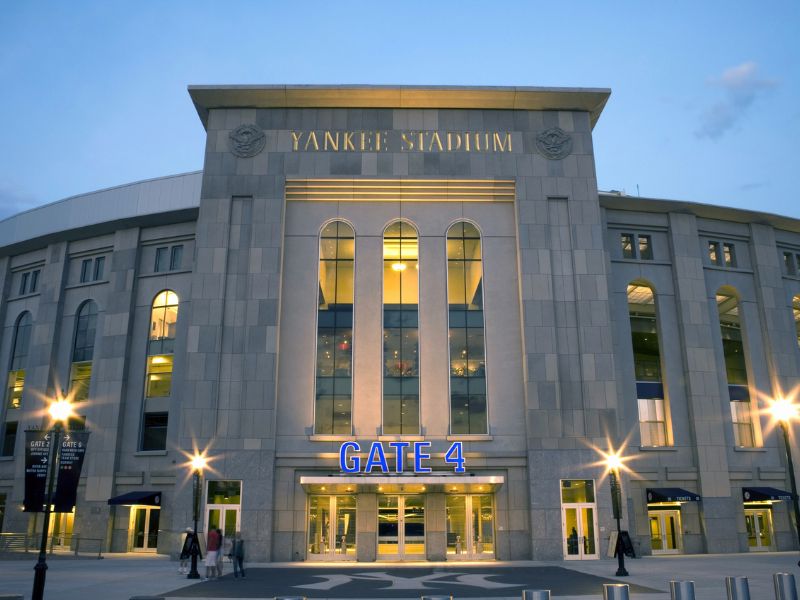 Yankee Stadium New York von außen